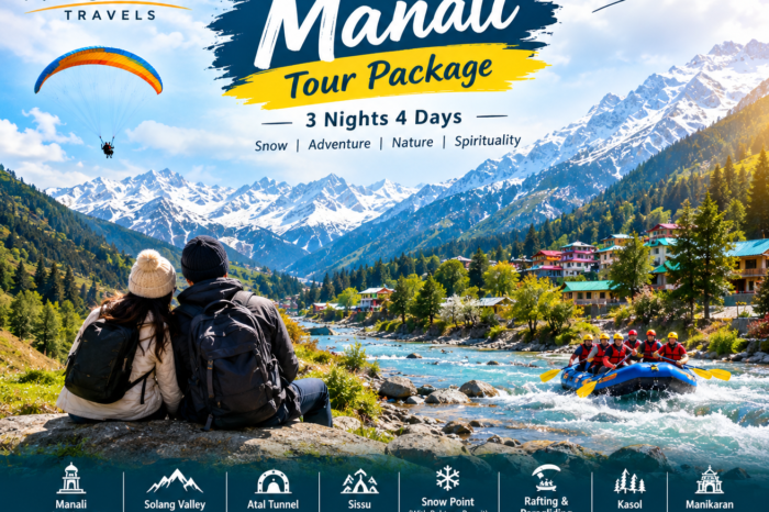 MANALI TOUR PACKAGE 3NIGHTS 4DAYS